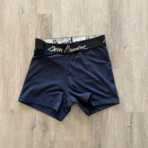 Born Primitive Women's Dark Blue Bike Shorts